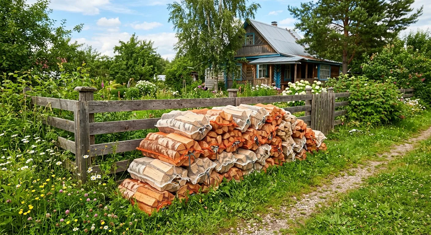 Дрова для дачи в Марфине